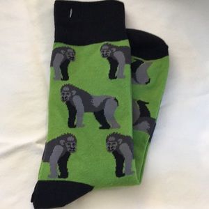 🦍 Gorilla socks NWOT  🦍